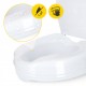 Насадка (надставка) на унітаз 4FIZJO 15 см White (P-5905973406444)