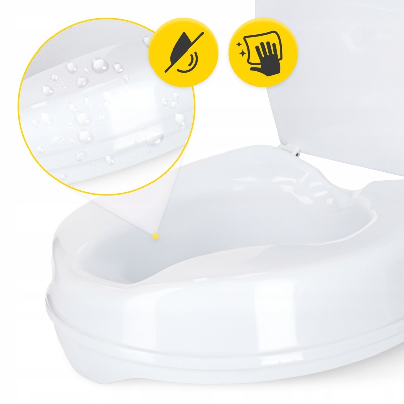 Насадка (надставка) на унітаз 4FIZJO 15 см White (P-5905973406444)