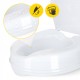 Насадка (надставка) на унітаз 4FIZJO 15 см White (P-5905973406444)