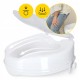 Насадка (надставка) на унітаз 4FIZJO 15 см White (P-5905973406444)