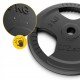 Диск металевий 4FIZJO 2 x 5 кг 26 мм Black (P-5905973401340)