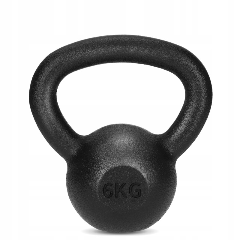 Гиря металева 4FIZJO 6 кг Black (P-5907739319814)