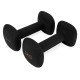 Гантелі вінілові Cornix Square 2 x 2 кг XR-0407 Black