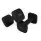 Гантелі вінілові Cornix Square 2 x 3 кг XR-0408 Black