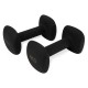 Гантелі вінілові Cornix Square 2 x 4 кг XR-0409 Black