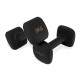 Гантелі вінілові Cornix Square 2 x 5 кг XR-0410 Black