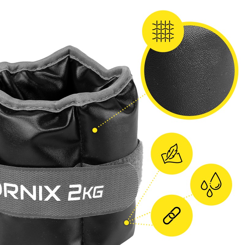 Обважнювачі-манжети для ніг та рук Cornix 2 x 2 кг XR-0400