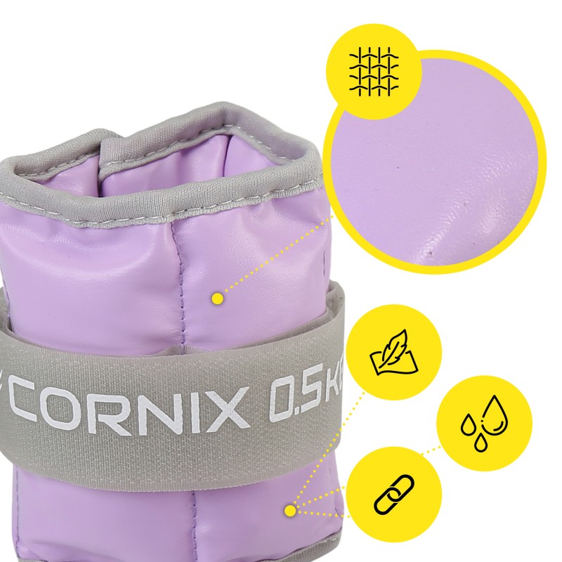 Обважнювачі-манжети для ніг та рук Cornix 2 x 0.5 кг XR-0395