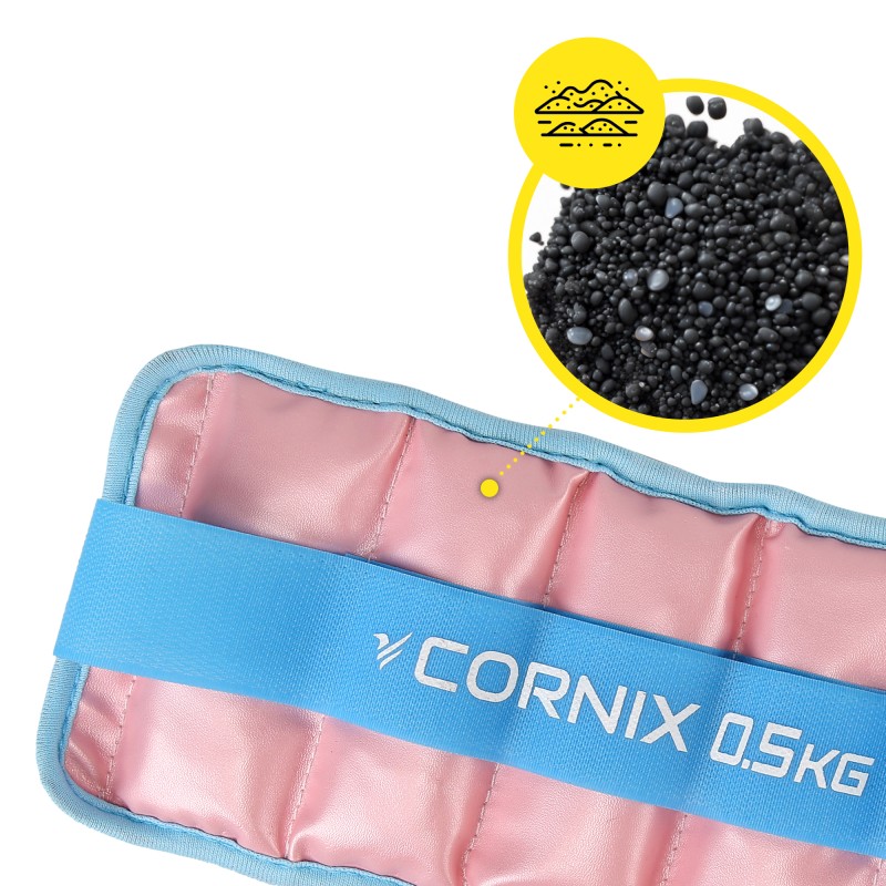 Обважнювачі-манжети для ніг та рук Cornix 2 x 0.5 кг XR-0396