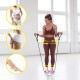 Диск здоров'я для талії Cornix Twisting Waist Disc з еспандерами XR-0449 White/Violet