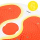 Диск здоров'я для талії Cornix Twisting Waist Disc з еспандерами XR-0452 White/Orange