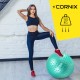 М'яч для фітнесу (фітбол) Cornix 65 см масажний Anti-Burst XR-0488 Mint
