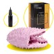 М'яч для фітнесу (фітбол) Cornix 55 см масажний Anti-Burst XR-0473 Light Pink