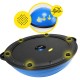 Балансувальна платформа (півсфера) Cornix Bosu Ball 58 см з еспандерами XR-0457 Blue