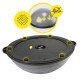 Балансувальна платформа (півсфера) Cornix Bosu Ball 58 см з еспандерами XR-0455 Grey