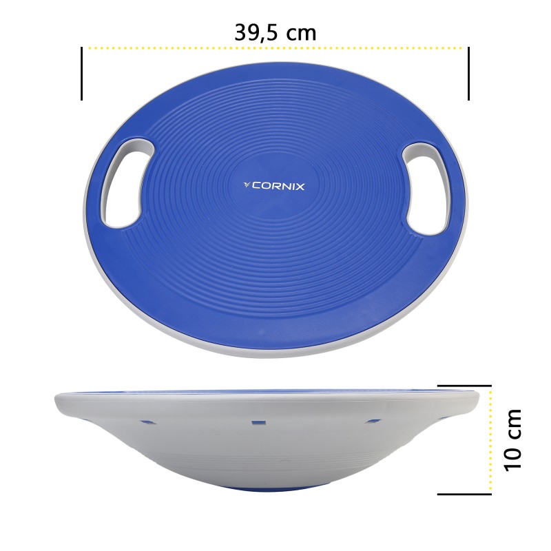 Балансувальна платформа Cornix кругла, пластикова XR-0445 Blue/Grey