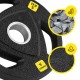 Диск олімпійський Cornix 1 x 5 кг 51 мм металевий, прогумований XR-0425 Black