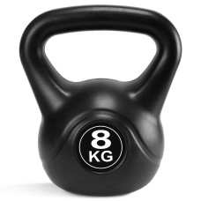 Гиря вінілова Cornix 8 кг XR-0430 Black