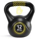 Гиря вінілова Cornix 12 кг XR-0431 Black