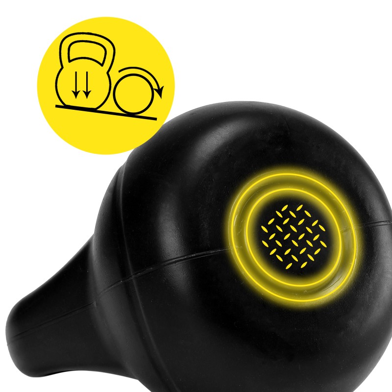 Гиря вінілова Cornix 16 кг XR-0432 Black