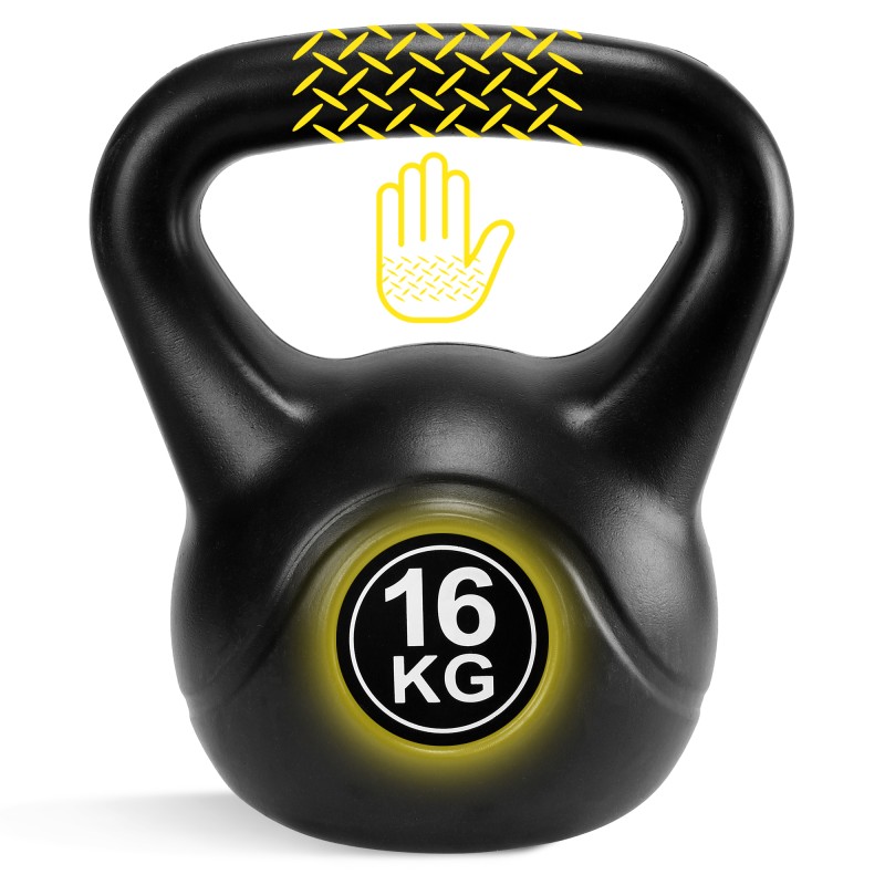 Гиря вінілова Cornix 16 кг XR-0432 Black