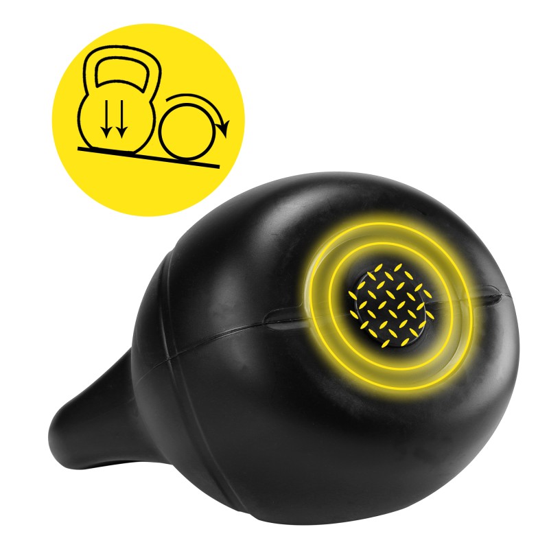 Гиря вінілова Cornix 24 кг XR-0434 Black