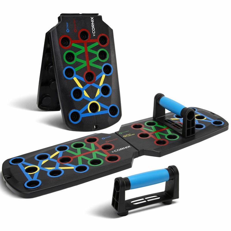 Упори (дошка) для віджимань Cornix Push-Up Board складна, зі змінним хватом XR-0453