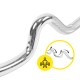 Гриф для штанги Z-подібний Cornix 120 см 25 мм XR-0414
