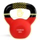 Гиря металева Cornix 8 кг з вініловим покриттям XR-0436 Red/Black