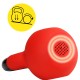 Гиря металева Cornix 8 кг з вініловим покриттям XR-0436 Red/Black
