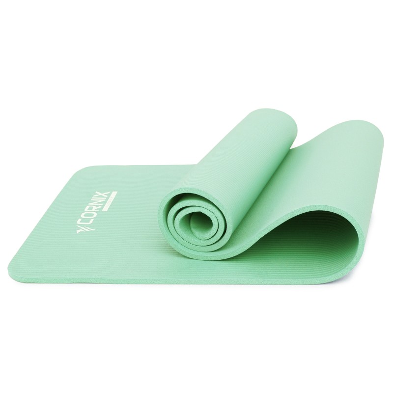 Килимок спортивний Cornix NBR 183 x 61 x 1 cм для йоги та фітнесу XR-0491 Light Green