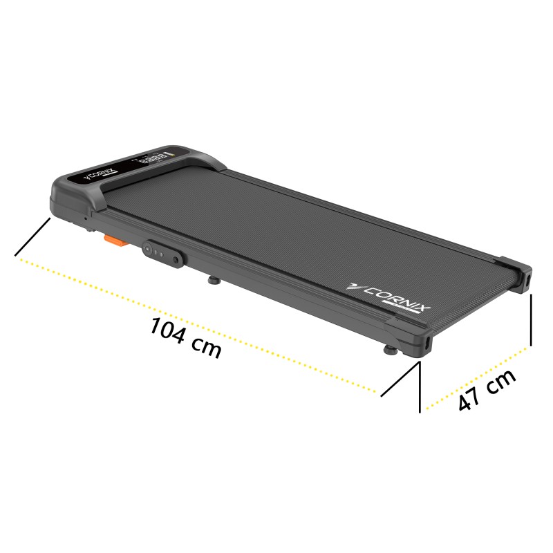 Бігова доріжка для ходьби Cornix Lexi Walking Pad з функцією вібрації Black