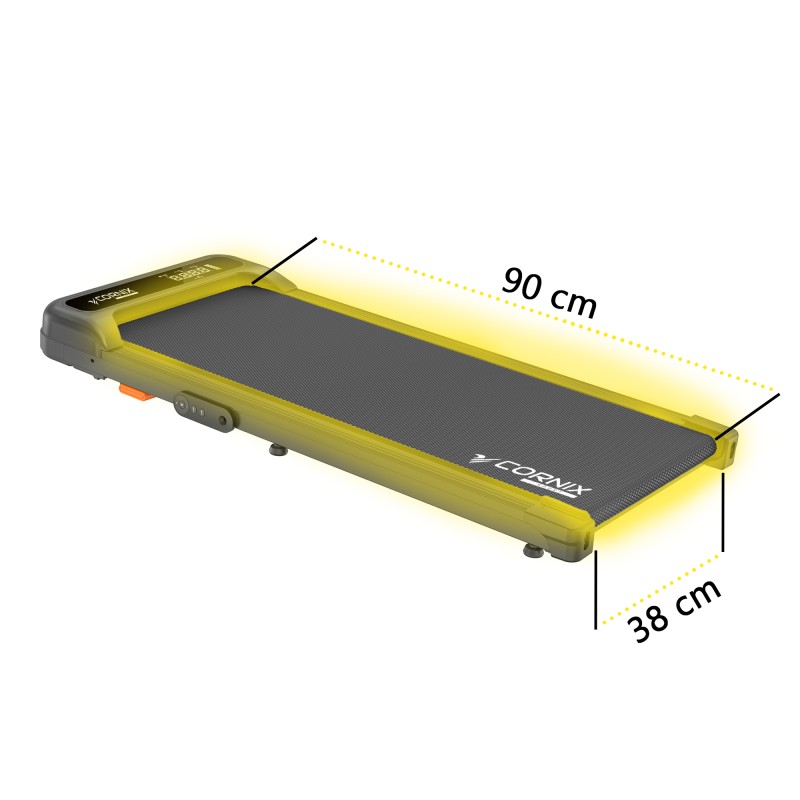 Бігова доріжка для ходьби Cornix Lexi Walking Pad з функцією вібрації Black