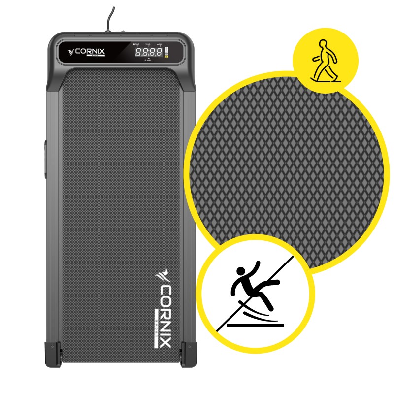 Бігова доріжка для ходьби Cornix Lexi Walking Pad з функцією вібрації Black