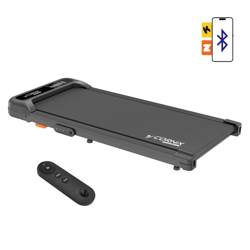 Бігова доріжка для ходьби Cornix Lexi Walking Pad з функцією вібрації Black