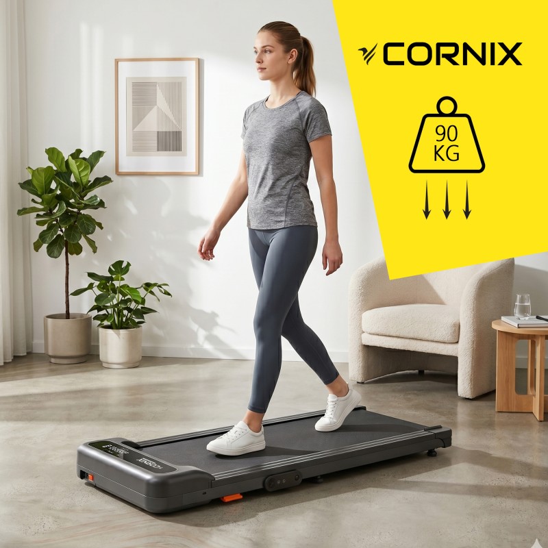 Бігова доріжка для ходьби Cornix Lexi Walking Pad з функцією вібрації Black
