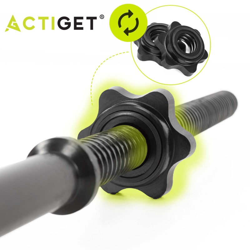Гриф для штанги прямий Actiget 180 см 25 мм ACT0011