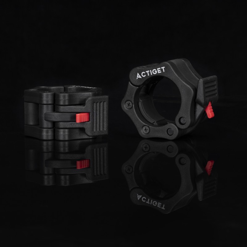 Замки (затиски) для олімпійського грифа Actiget Quick Release 50 мм 2 шт ACT0014
