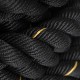 Канат тренувальний Actiget Battle Rope 9 м для кросфіту ACT0015 Black