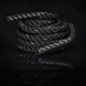Канат тренувальний Actiget Battle Rope 9 м для кросфіту ACT0015 Black