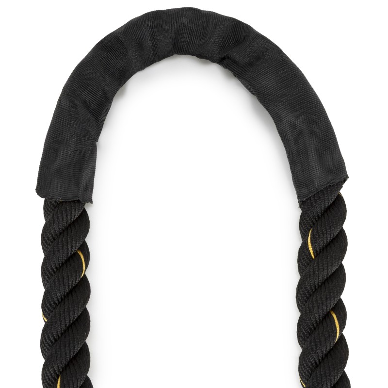 Канат тренувальний Actiget Battle Rope 9 м для кросфіту ACT0015 Black