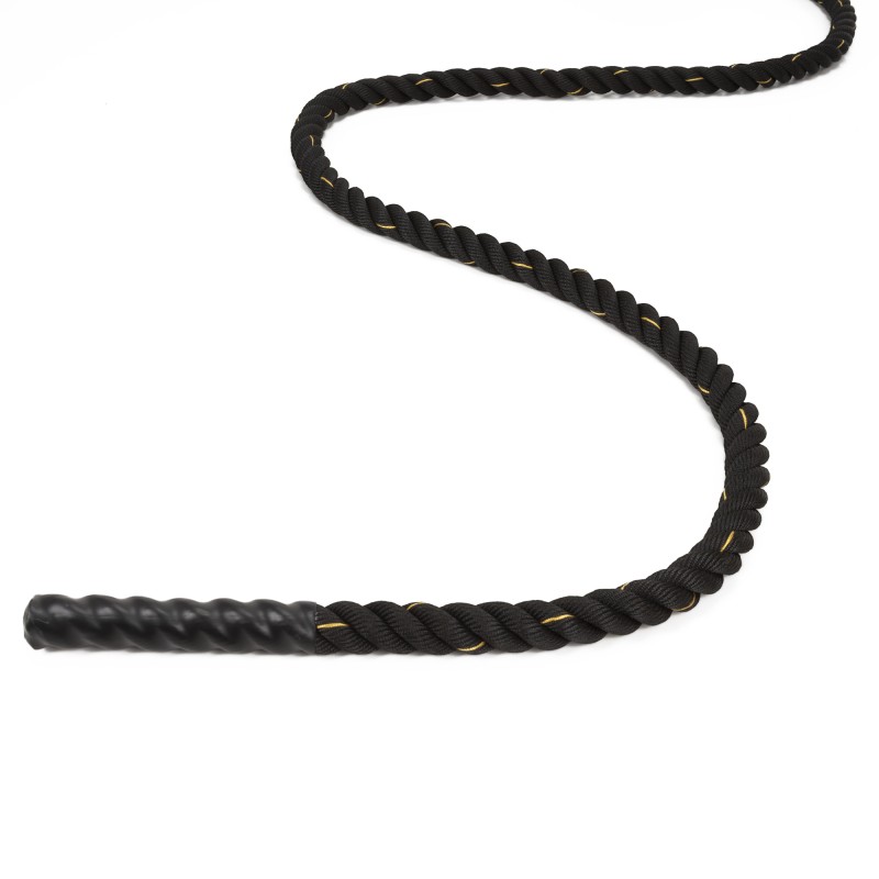 Канат тренувальний Actiget Battle Rope 9 м для кросфіту ACT0015 Black
