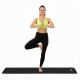 Килимок спортивний Actiget NBR 183 x 61 x 1.5 cм для йоги та фітнесу ACT0016 Black