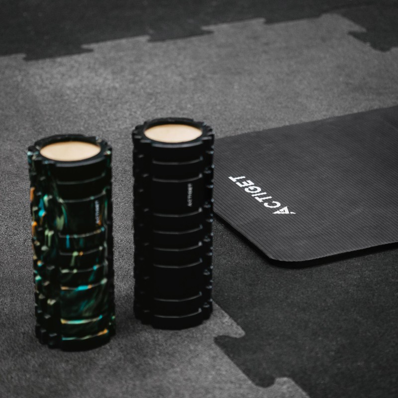 Килимок спортивний Actiget NBR 183 x 61 x 1.5 cм для йоги та фітнесу ACT0016 Black