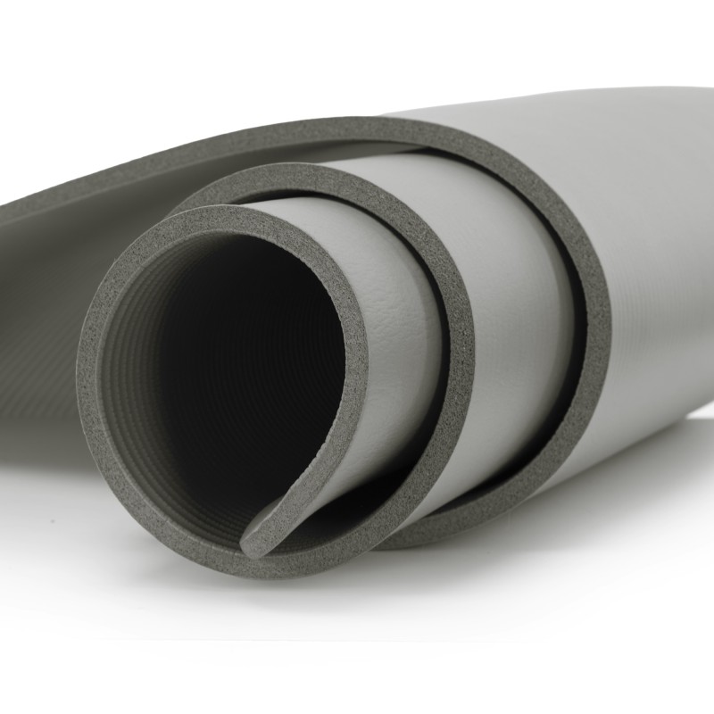 Килимок спортивний Actiget NBR 183 x 61 x 1 cм для йоги та фітнесу ACT0019 Grey