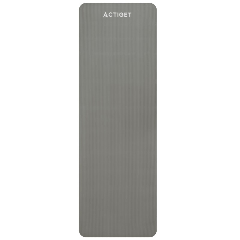 Килимок спортивний Actiget NBR 183 x 61 x 1 cм для йоги та фітнесу ACT0019 Grey