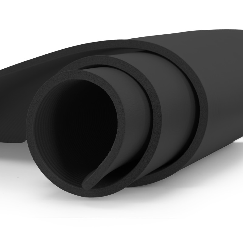 Килимок спортивний Actiget NBR 183 x 61 x 1 cм для йоги та фітнесу ACT0020 Black