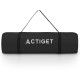 Килимок спортивний Actiget NBR 183 x 61 x 1 cм для йоги та фітнесу ACT0020 Black