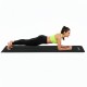 Килимок спортивний Actiget NBR 183 x 61 x 1 cм для йоги та фітнесу ACT0020 Black