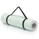 Килимок спортивний Actiget TPE 183 x 61 x 0.6 см для йоги та фітнесу ACT0024 Mint/Grey